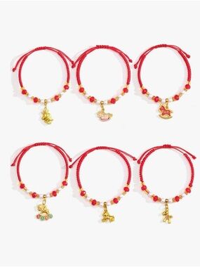 6pcs Chinese New Year Bracelet